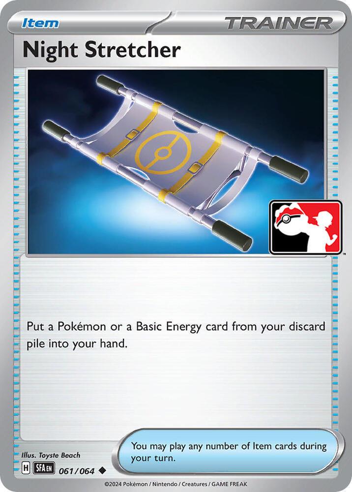 Shrouded Fable Night Stretcher [Prize-Pack] Pokémon card